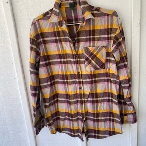 Women’s Wild Fable Multicolor Plaid Shirt